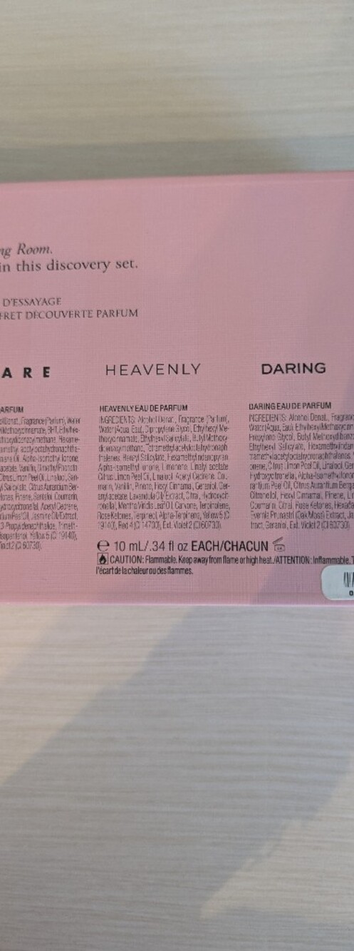 Victoria's Secret 6 mini fragrance The Fitting Room discovery set 10ml each - Picture 4 of 8